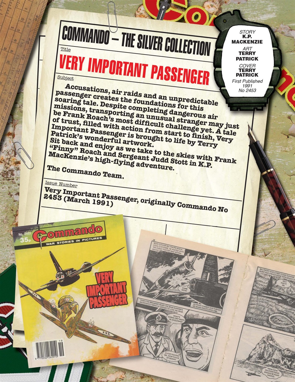 Commando Preview Pages