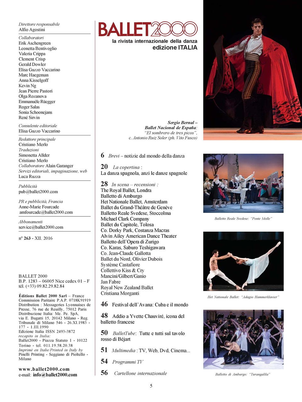 BALLET2000 Edizione Italia Preview Pages