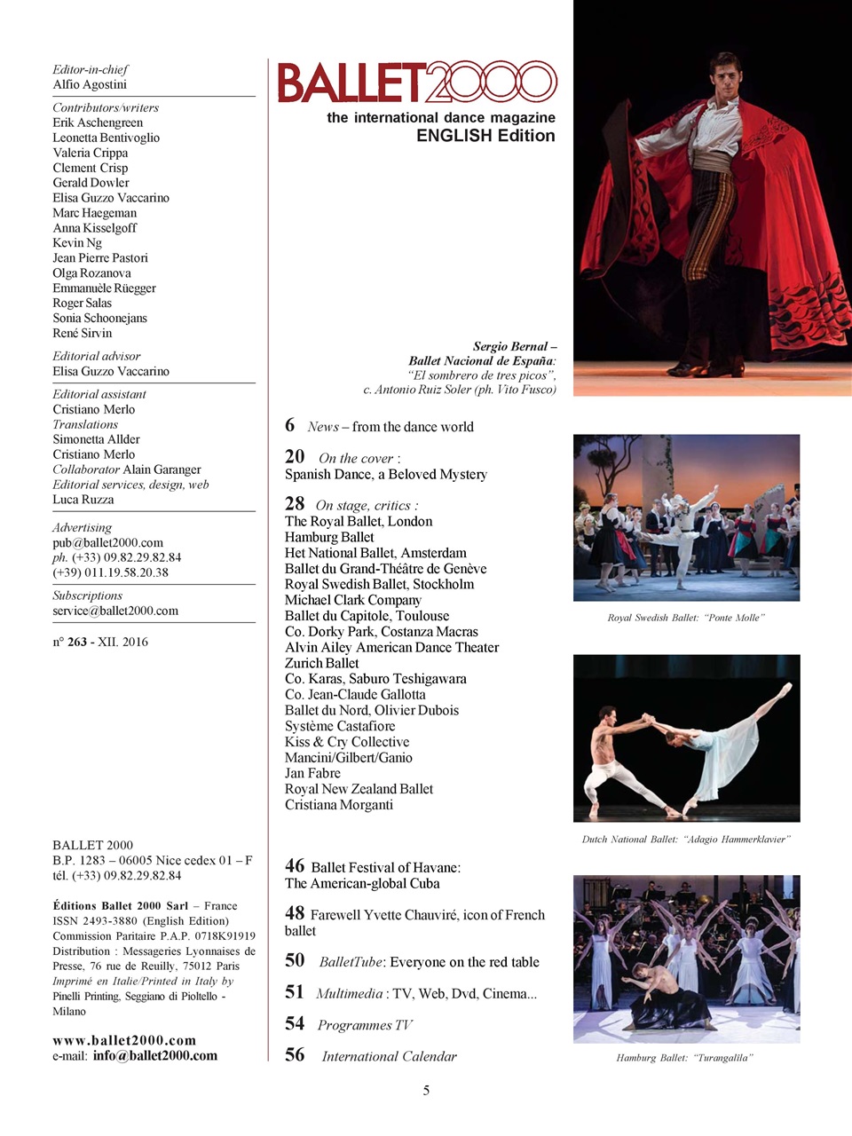 BALLET2000 English Edition Preview Pages
