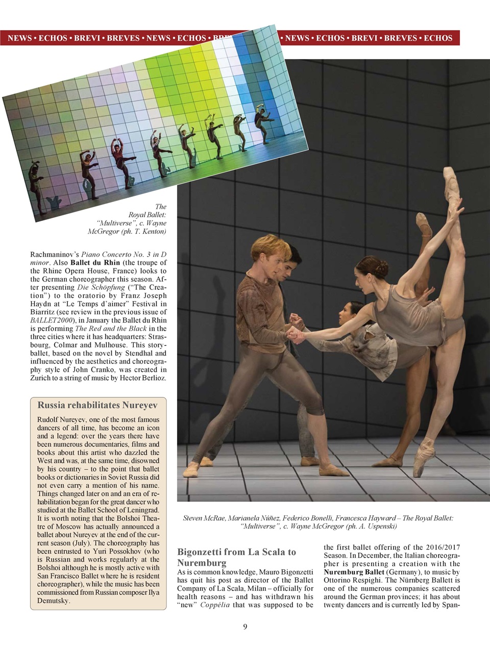 BALLET2000 English Edition Preview Pages