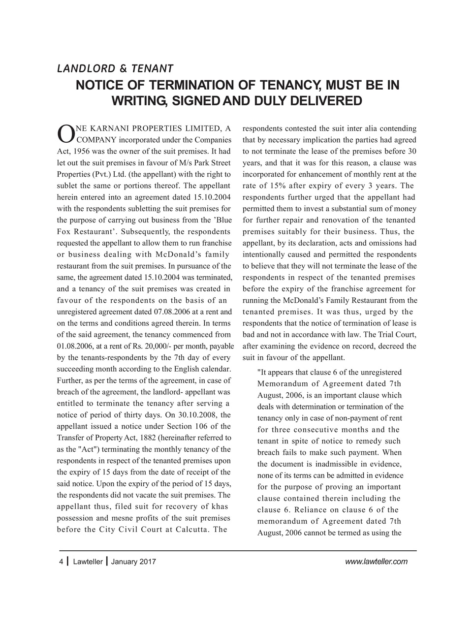 Lawteller – A Legal Awareness Magazine Preview Pages