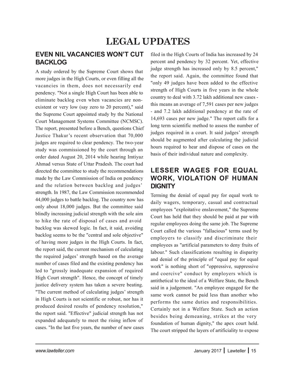 Lawteller – A Legal Awareness Magazine Preview Pages