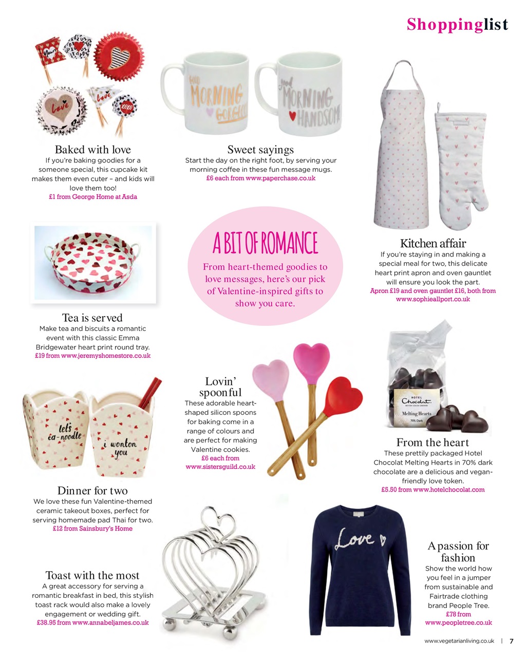 Vegetarian Living Preview Pages