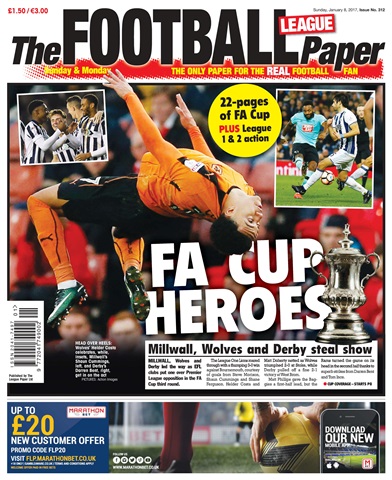 The Football League Paper issue 8th January 2017