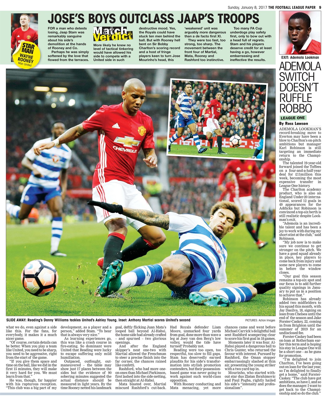 The Football League Paper Preview Pages