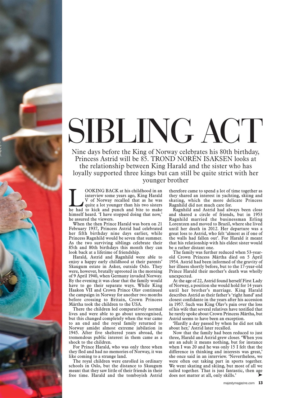 Majesty Magazine Preview Pages