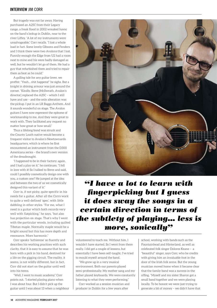 Acoustic Preview Pages