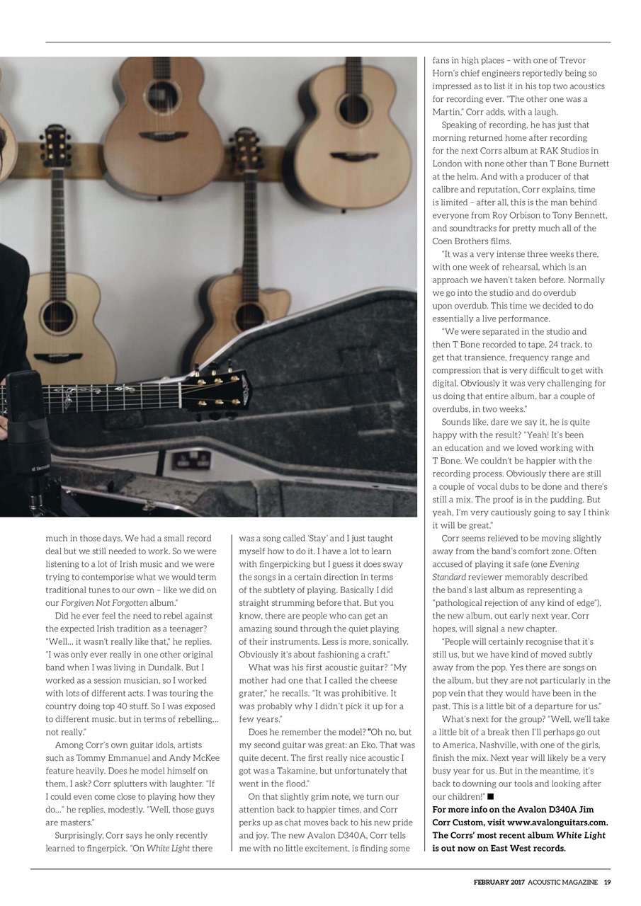 Acoustic Preview Pages