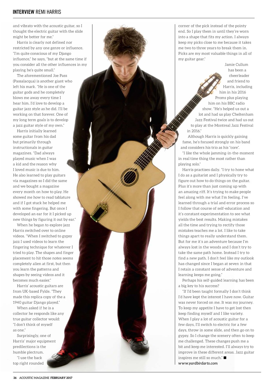 Acoustic Preview Pages