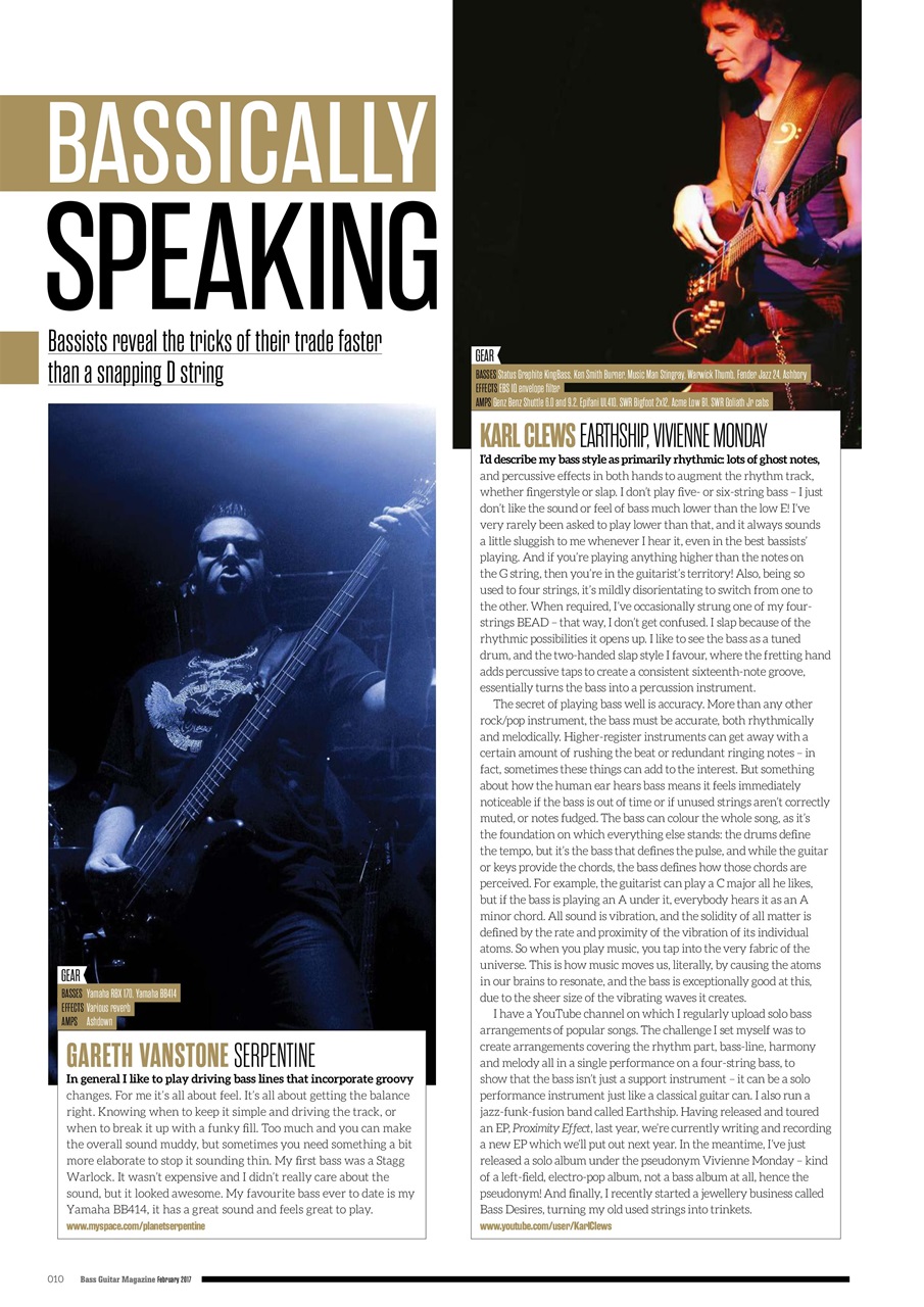 Bass Player UK Preview Pages