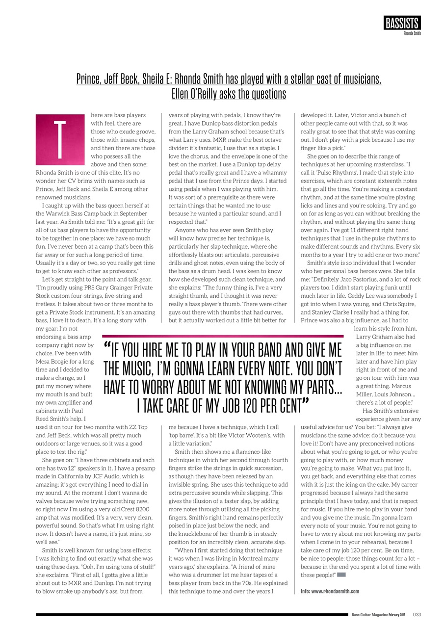 Bass Player UK Preview Pages