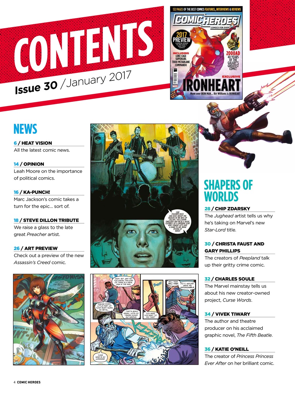 Comic Heroes Preview Pages