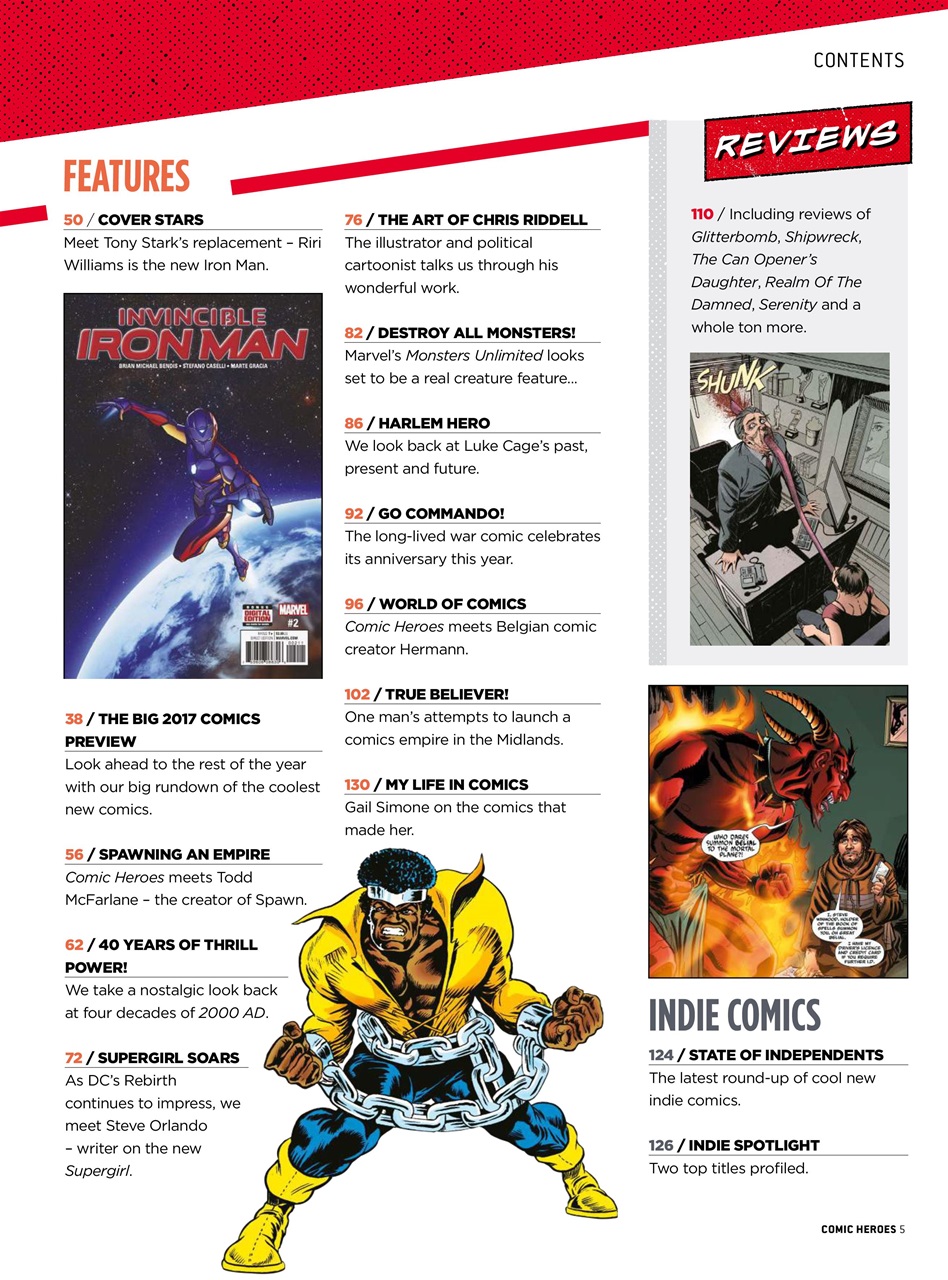Comic Heroes Preview Pages
