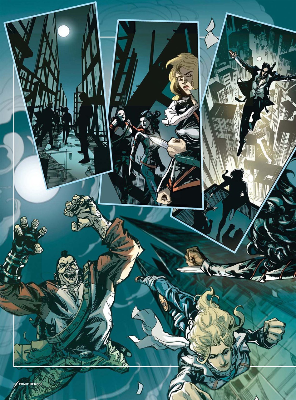 Comic Heroes Preview Pages