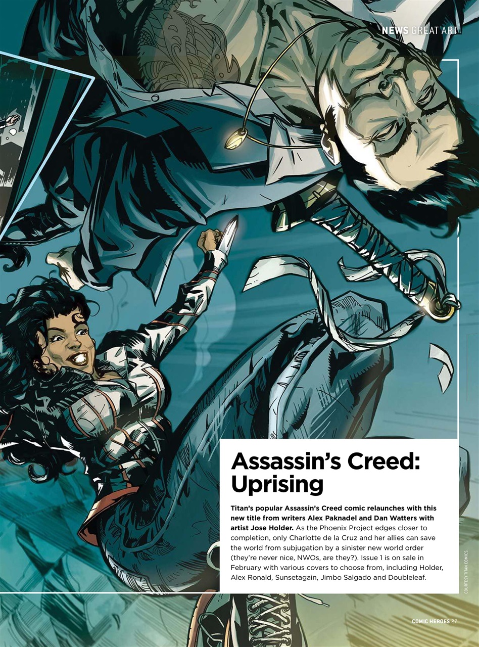 Comic Heroes Preview Pages