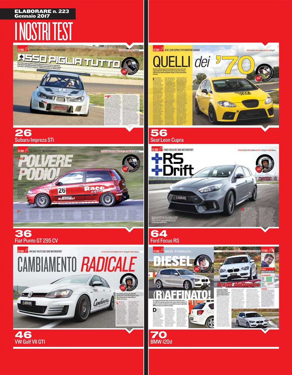 Elaborare GT Tuning Preview Pages