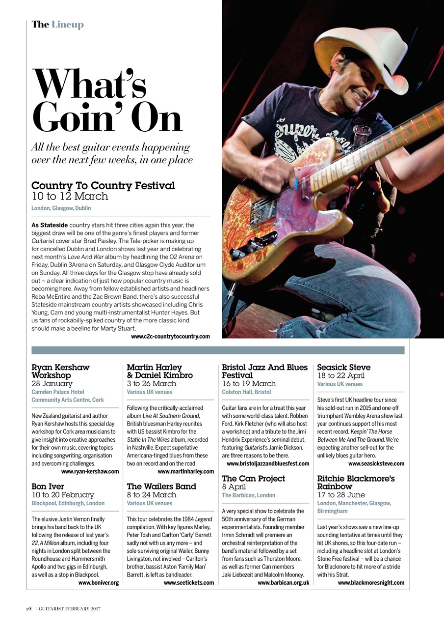 Guitarist Preview Pages