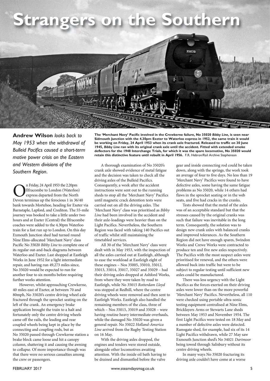 Steam Days Preview Pages