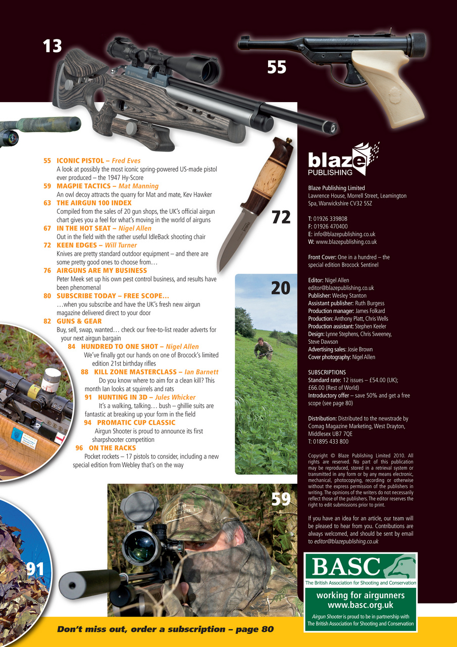Airgun Shooter Preview Pages