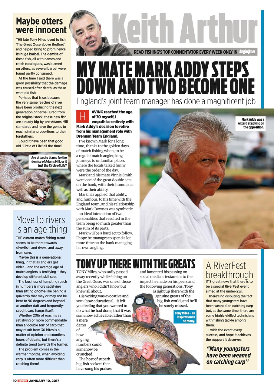 Angling Times Preview Pages