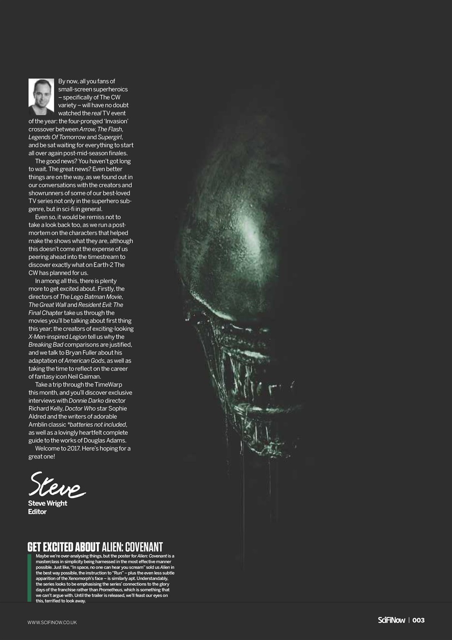 SciFiNow Preview Pages