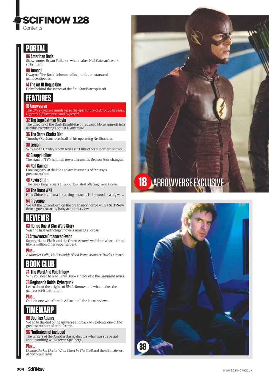 SciFiNow Preview Pages