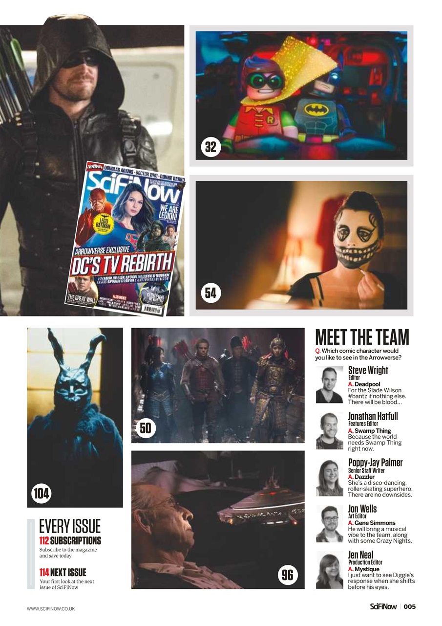 SciFiNow Preview Pages