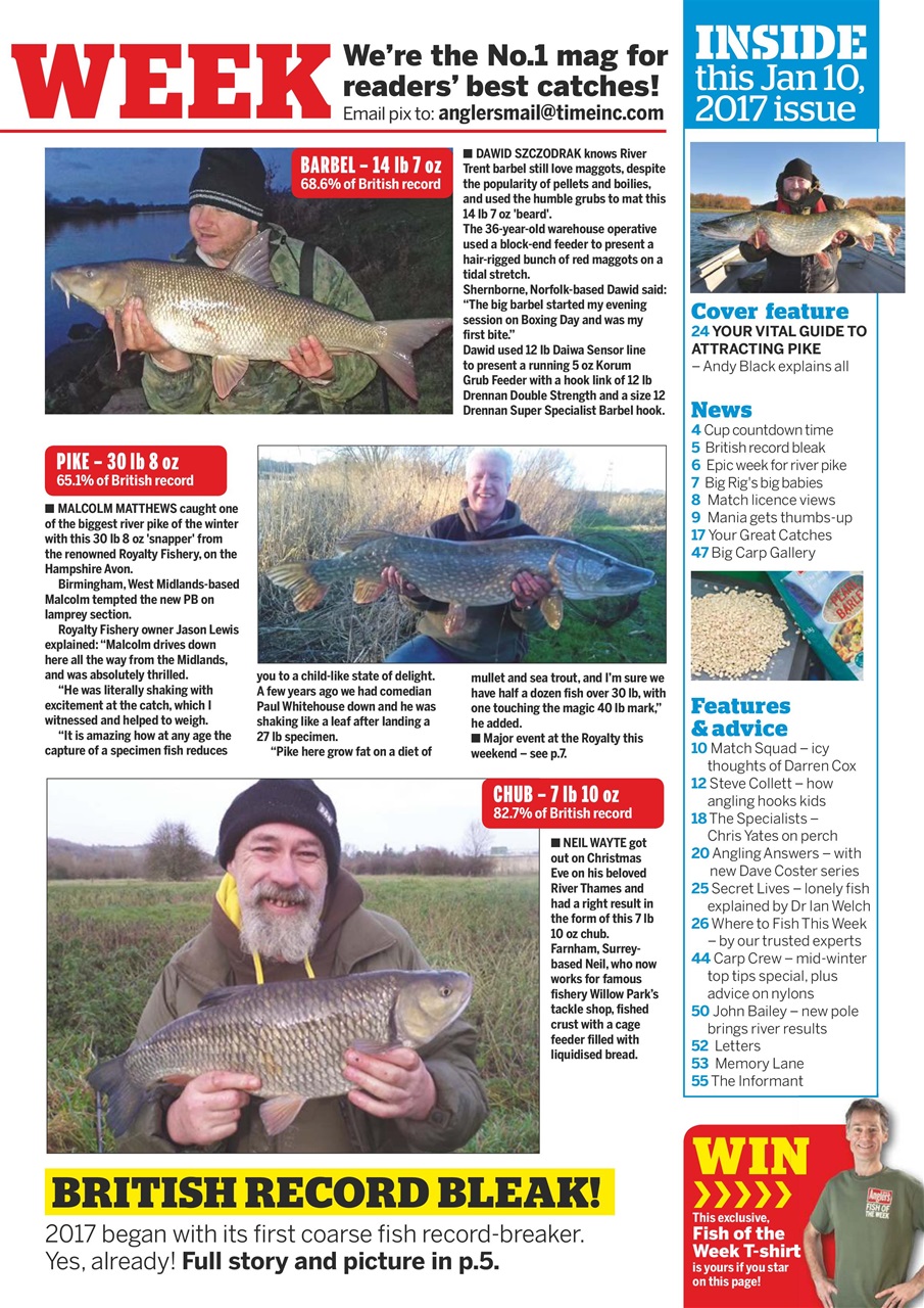 Anglers Mail Preview Pages