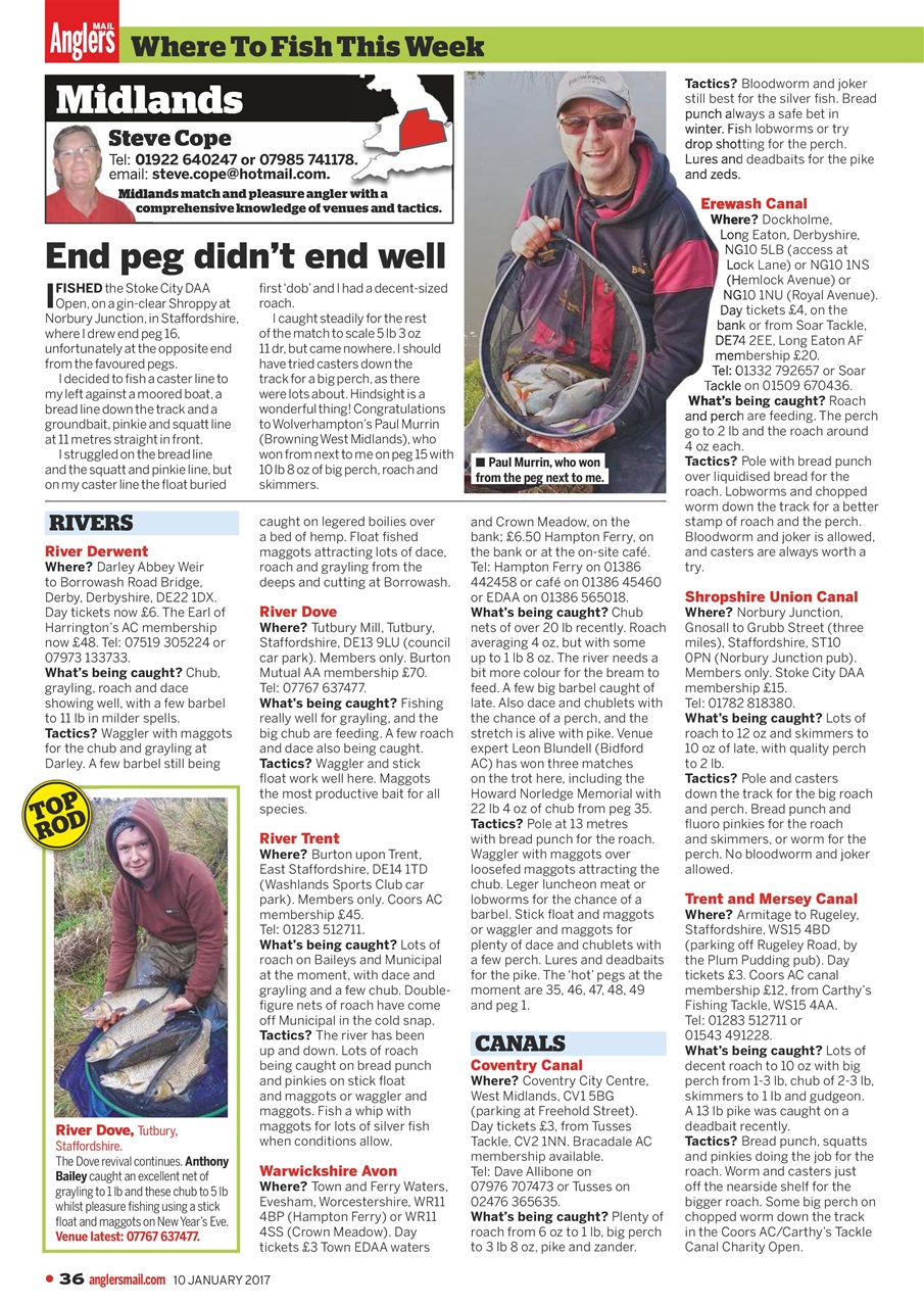 Anglers Mail Preview Pages