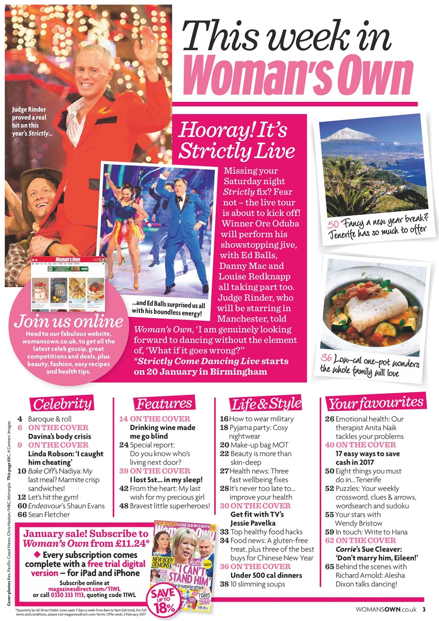 Woman's Own Preview Pages