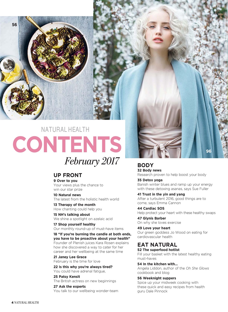Natural Health Preview Pages