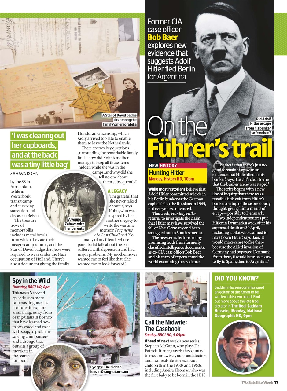 TV & Satellite Week Preview Pages