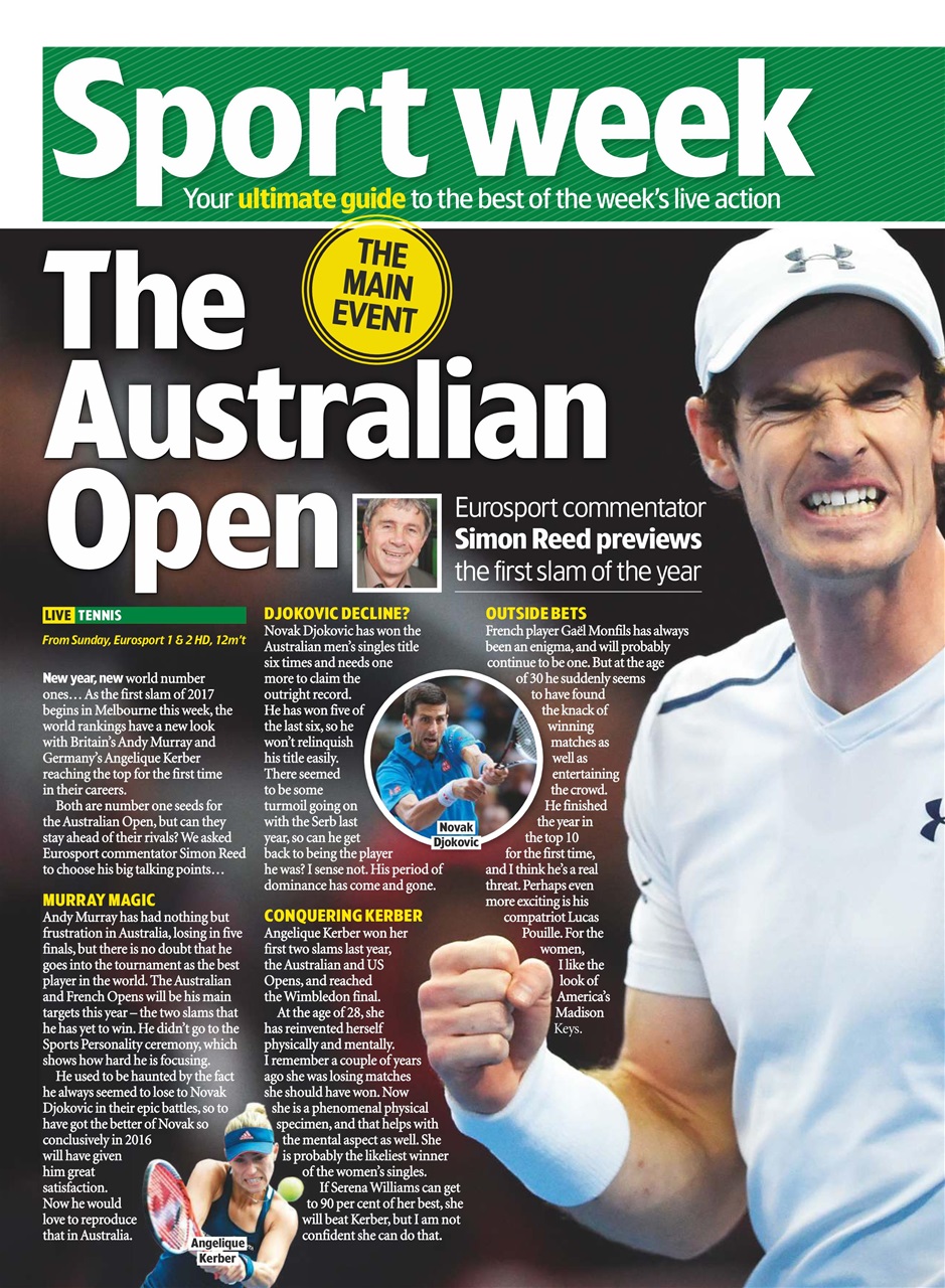 TV & Satellite Week Preview Pages