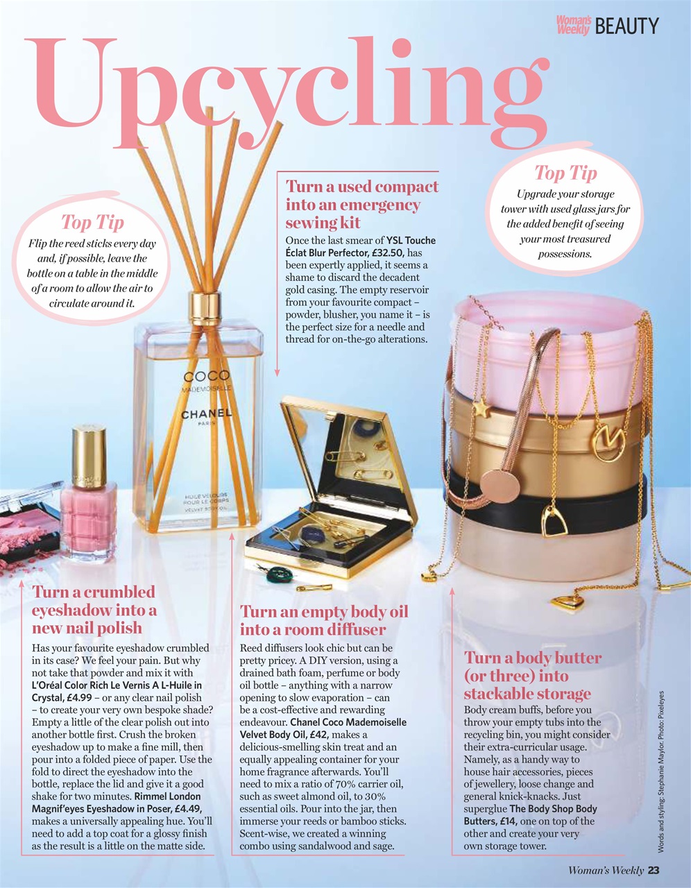 Woman's Weekly Preview Pages