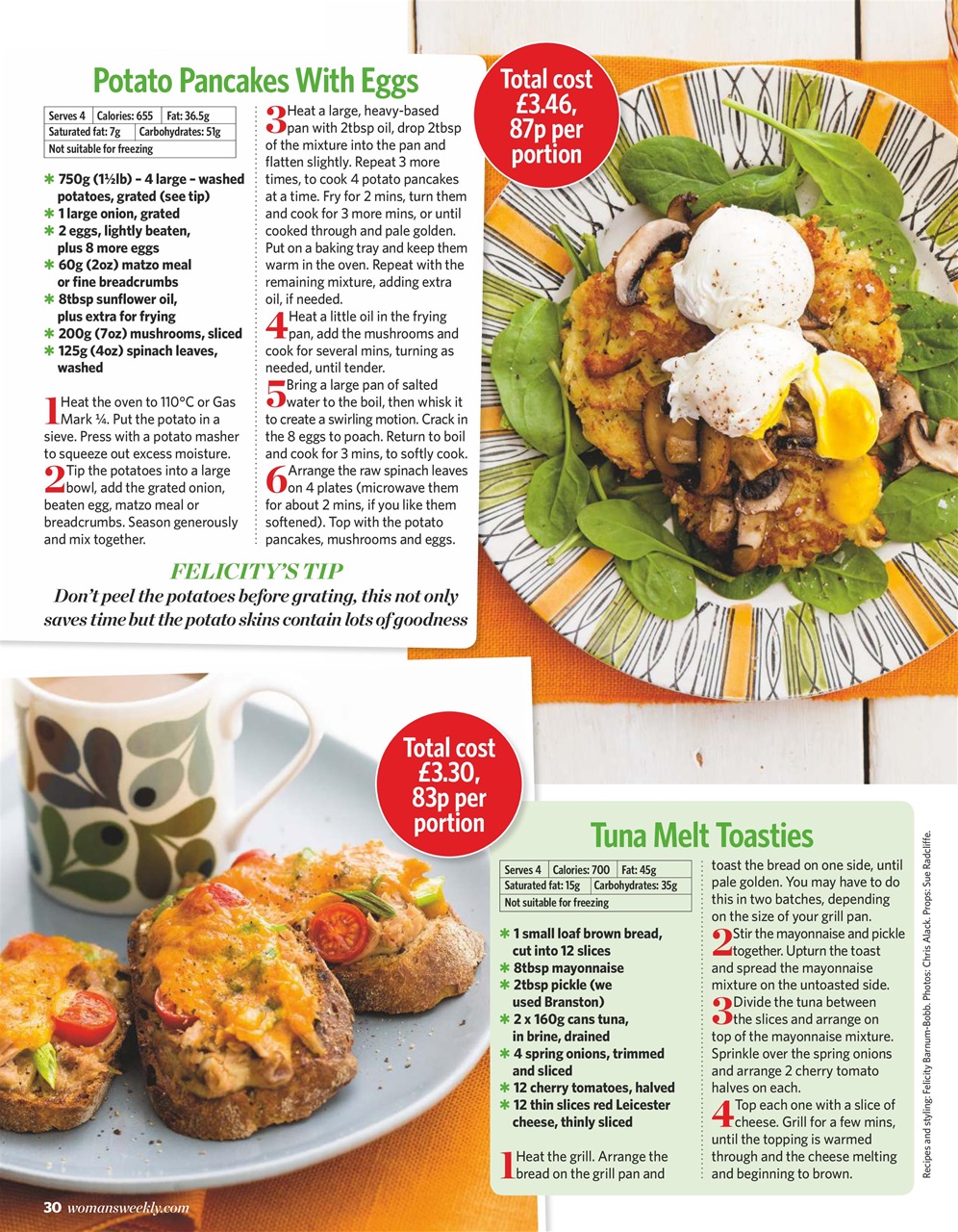 Woman's Weekly Preview Pages
