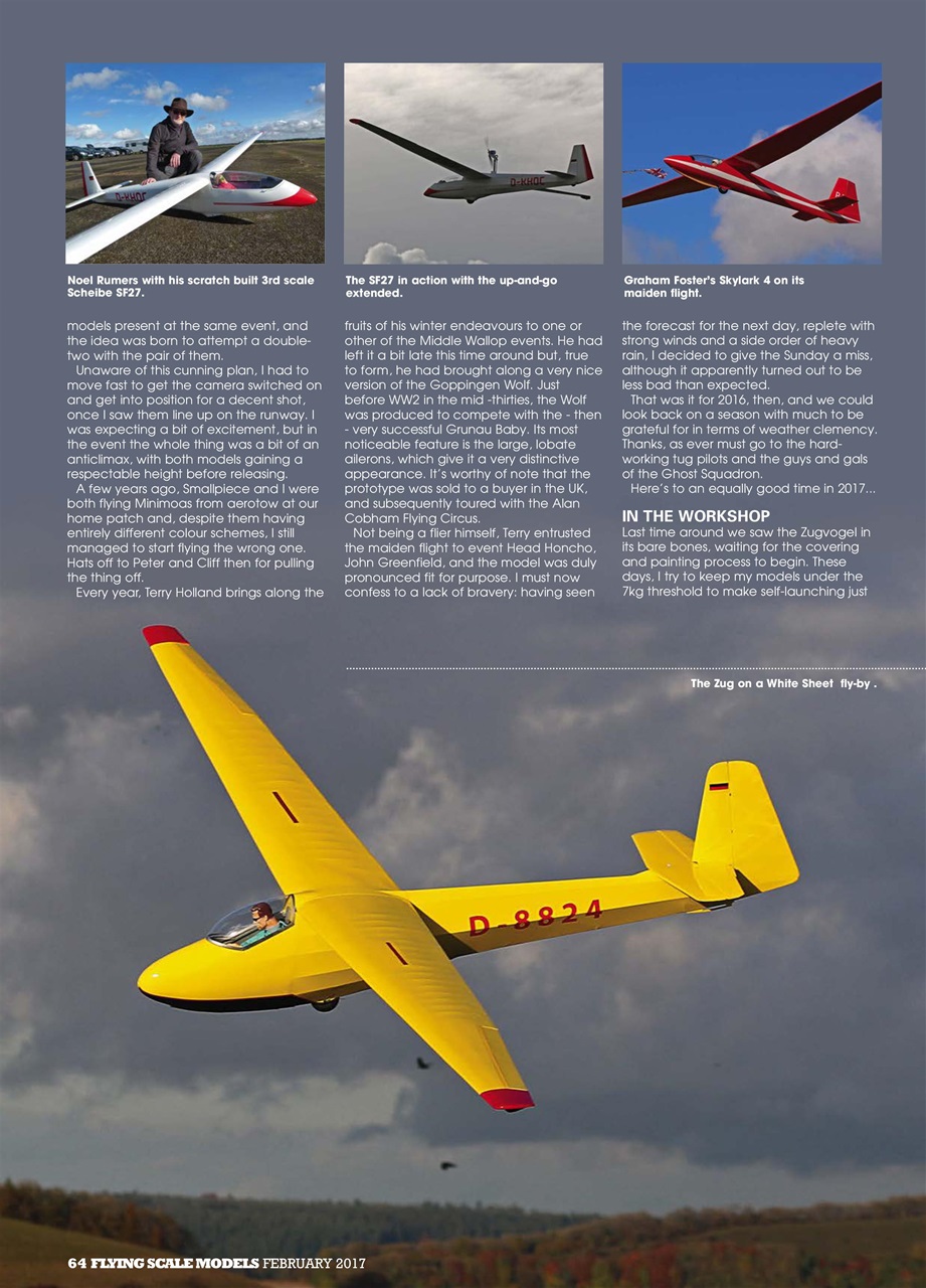 Radio Control Model Flyer Preview Pages
