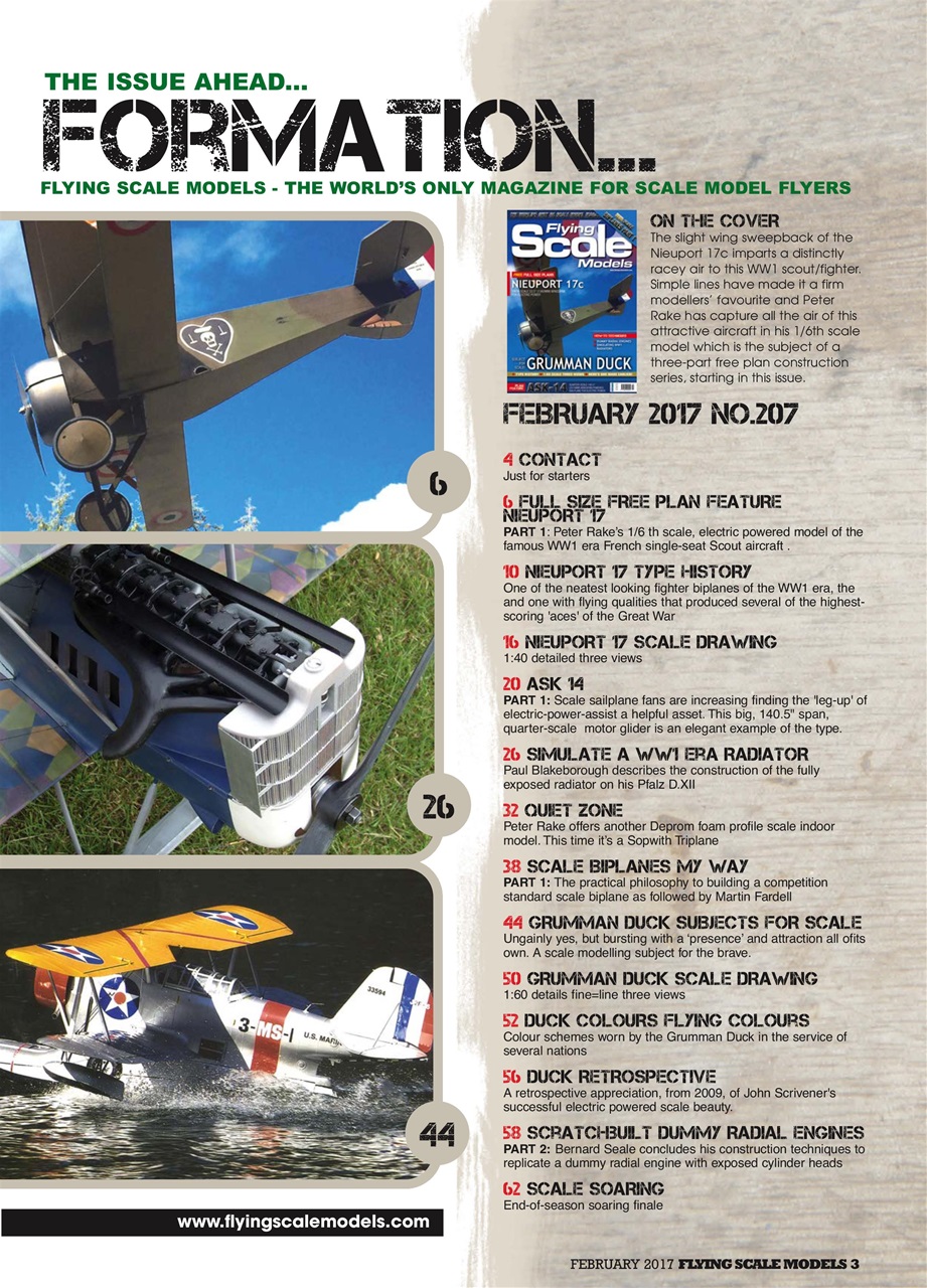 Flying Scale Models Preview Pages