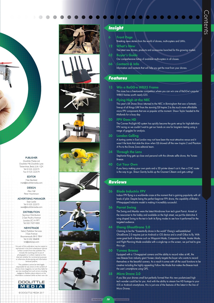 Radio Control DroneZone Preview Pages