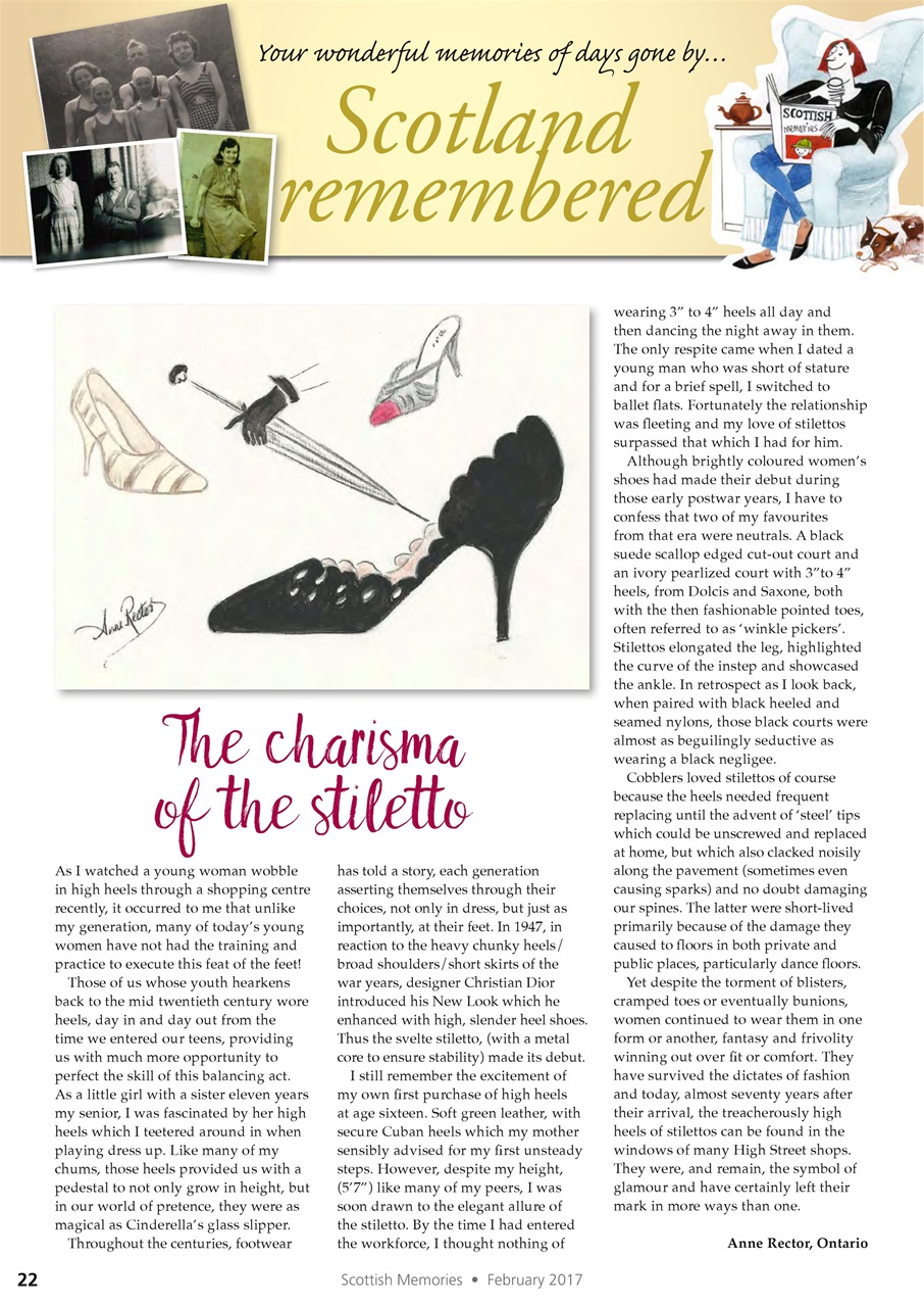 Scottish Memories Preview Pages