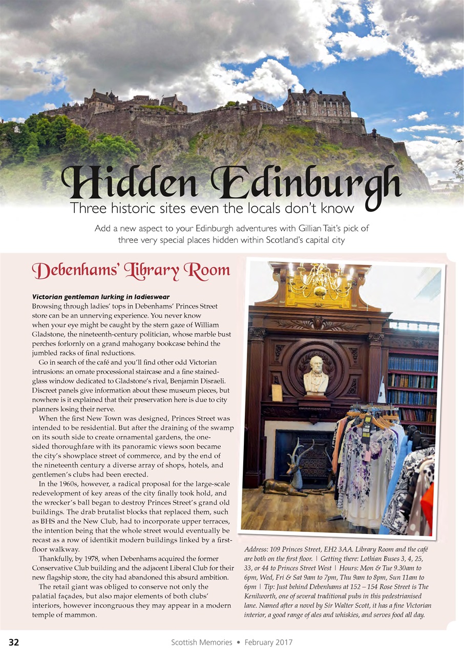Scottish Memories Preview Pages