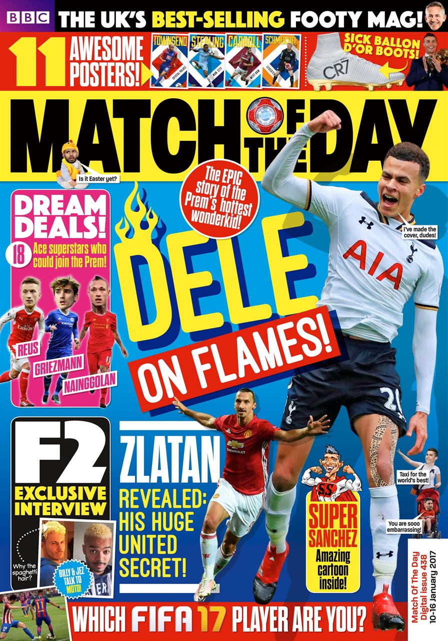 Match of the Day Preview Pages