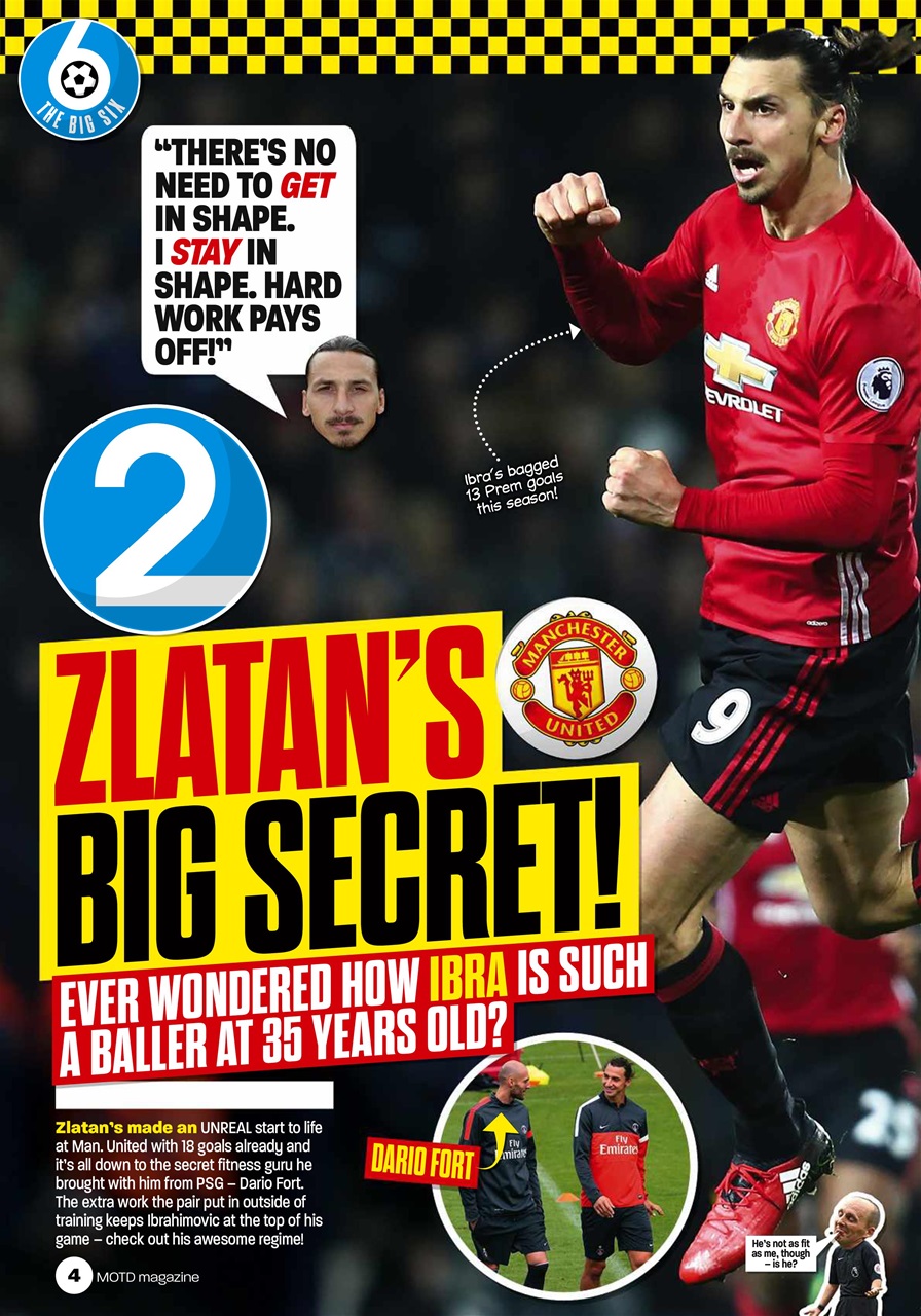 Match of the Day Preview Pages