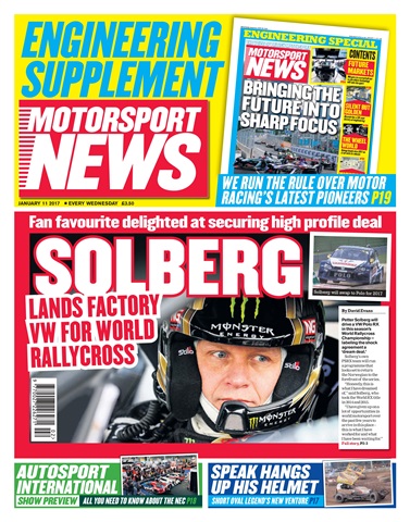 Motorsport News issue 11th January 2017