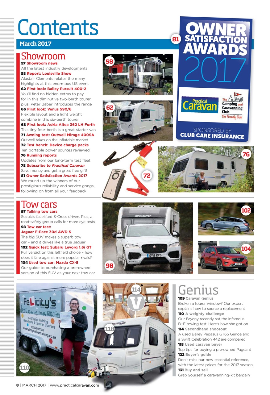 Practical Caravan Preview Pages