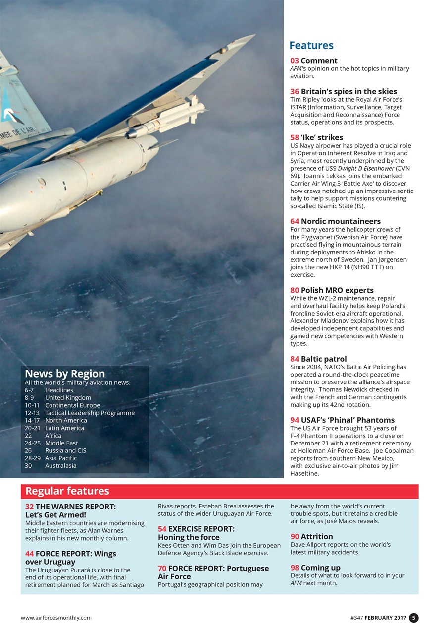 AirForces Monthly Preview Pages
