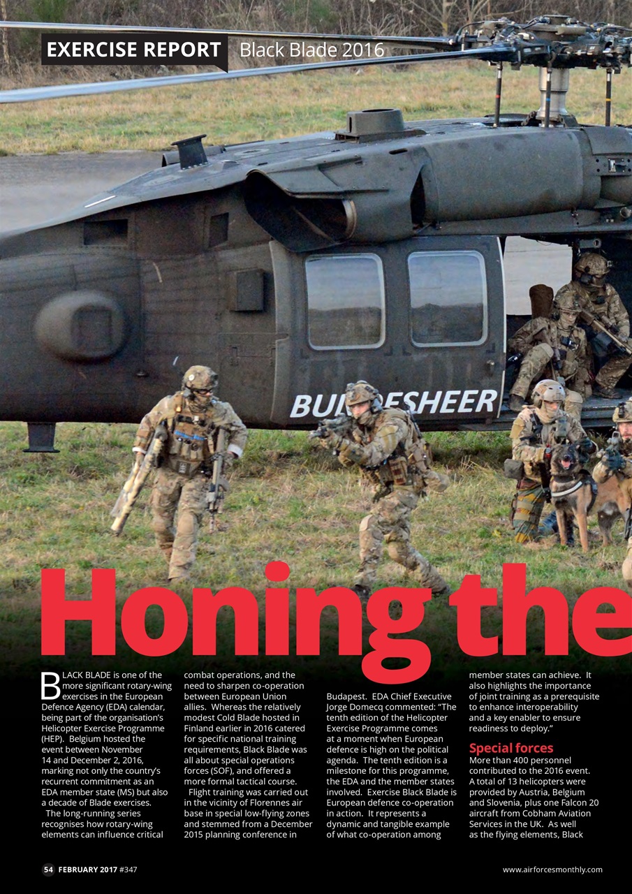 AirForces Monthly Preview Pages