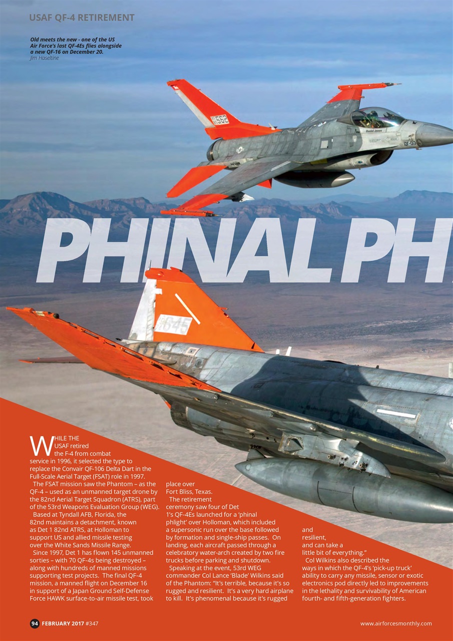 AirForces Monthly Preview Pages