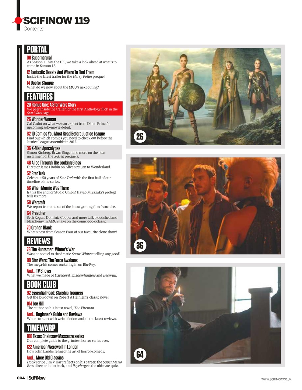 SciFiNow Preview Pages