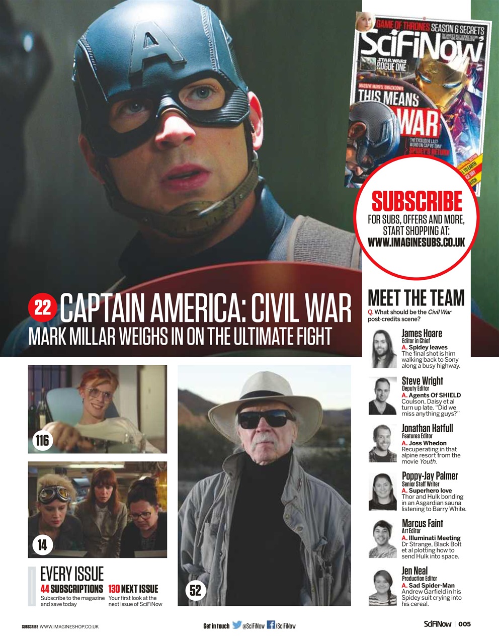 SciFiNow Preview Pages