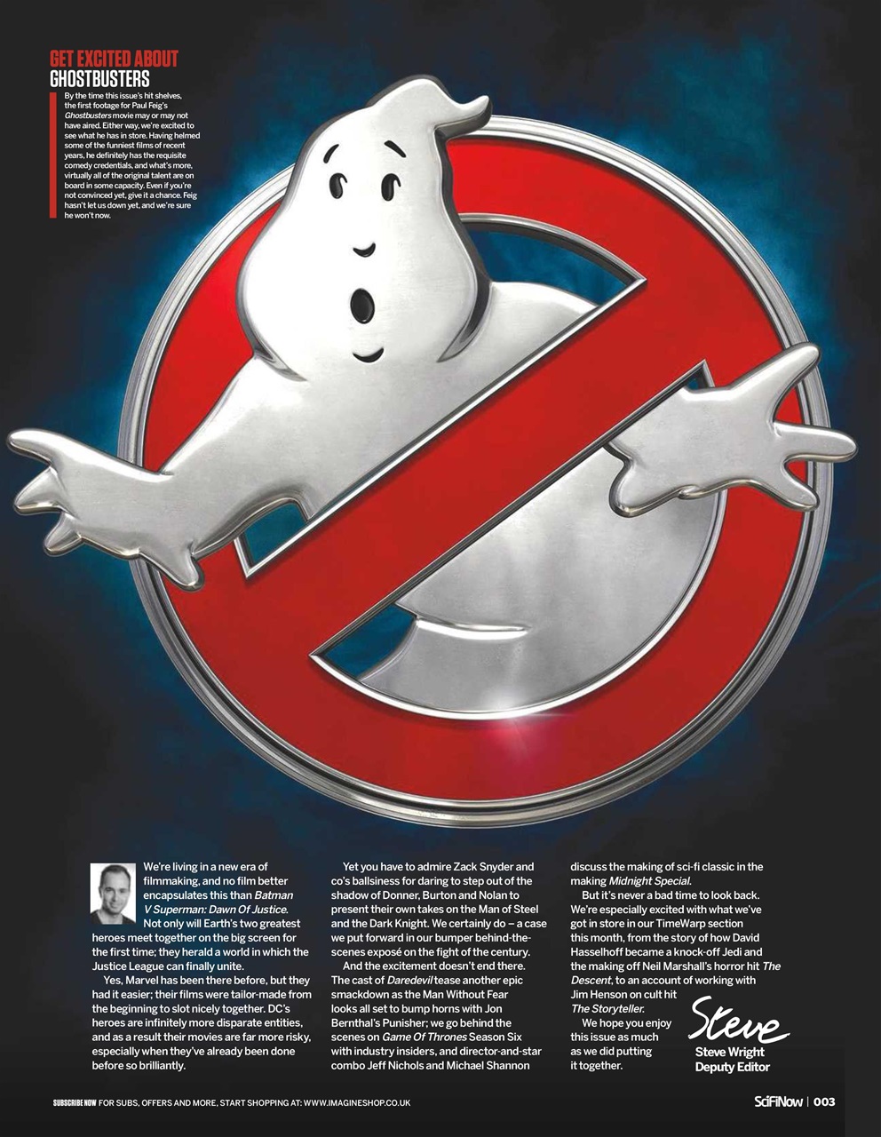 SciFiNow Preview Pages